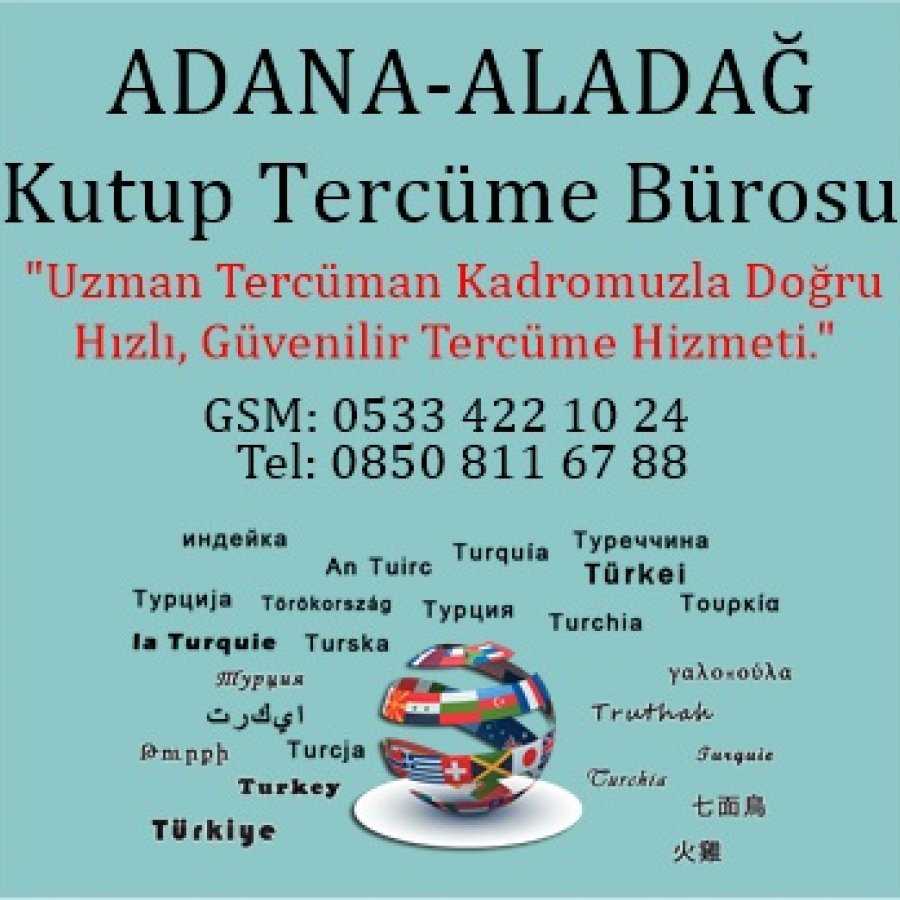 Aladağ Tercüme Ofisi Adana