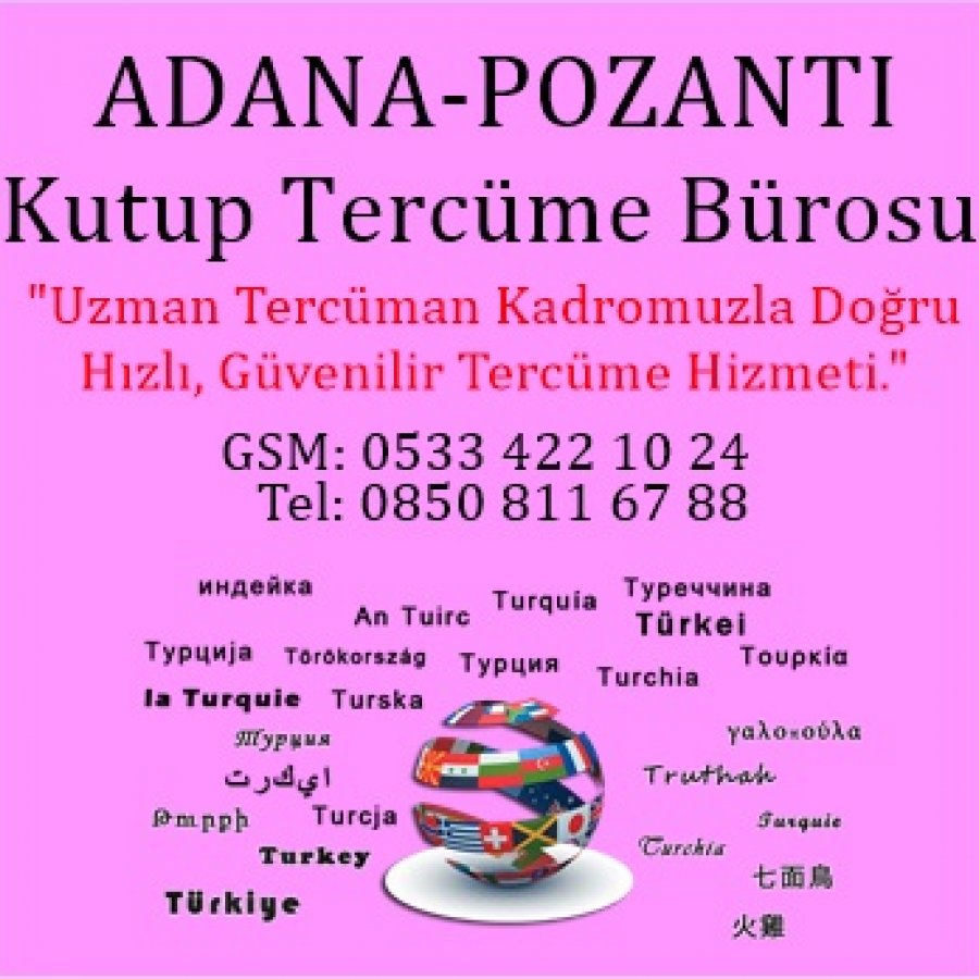 Pozantı Tercüme Merkezi Adana