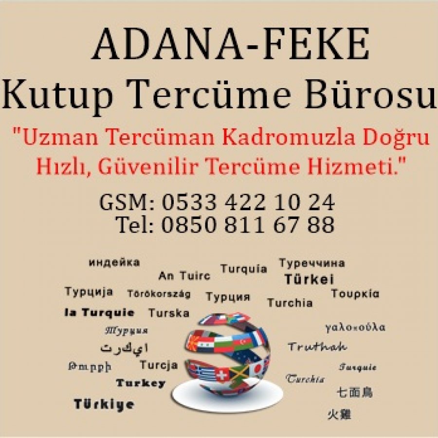 Feke Tercüme Ofisi Adana