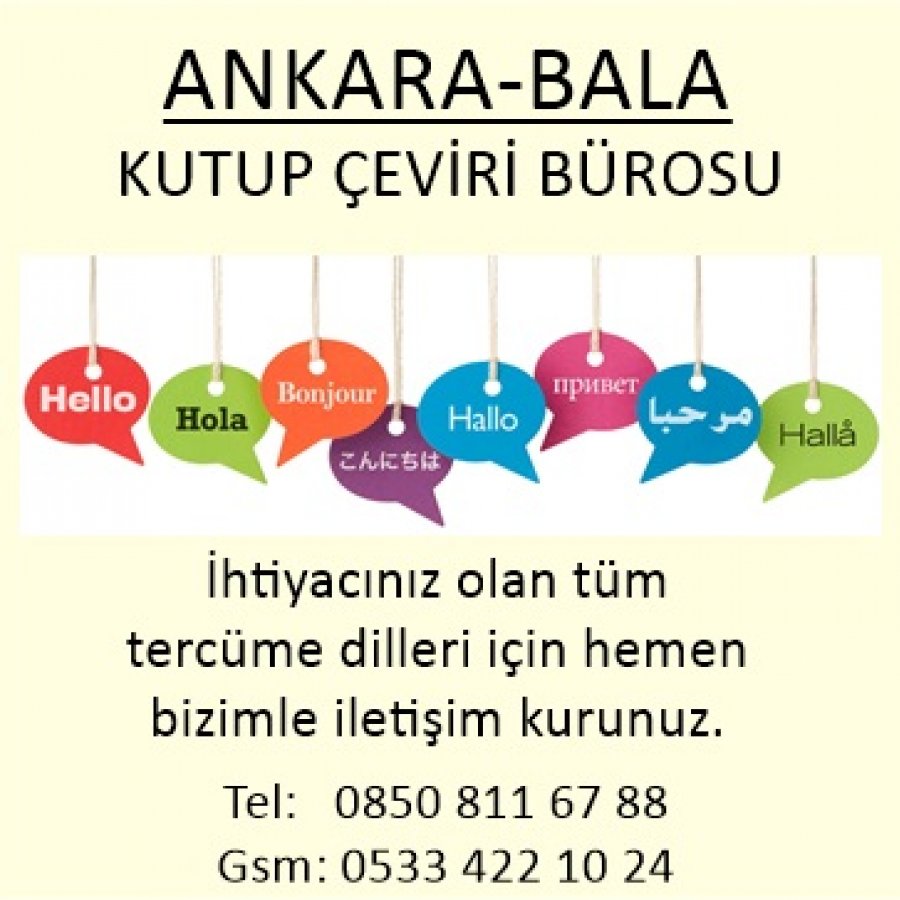 Balâ Tercüme Ofisi