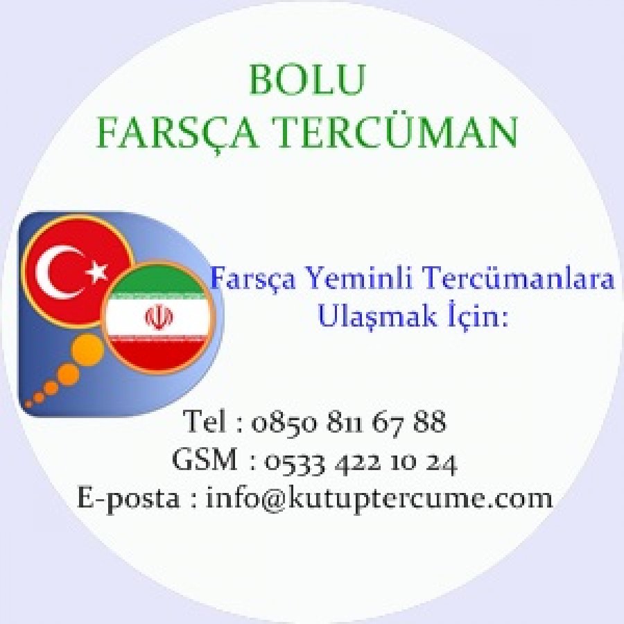 Farsça Çevirmenlik Bolu