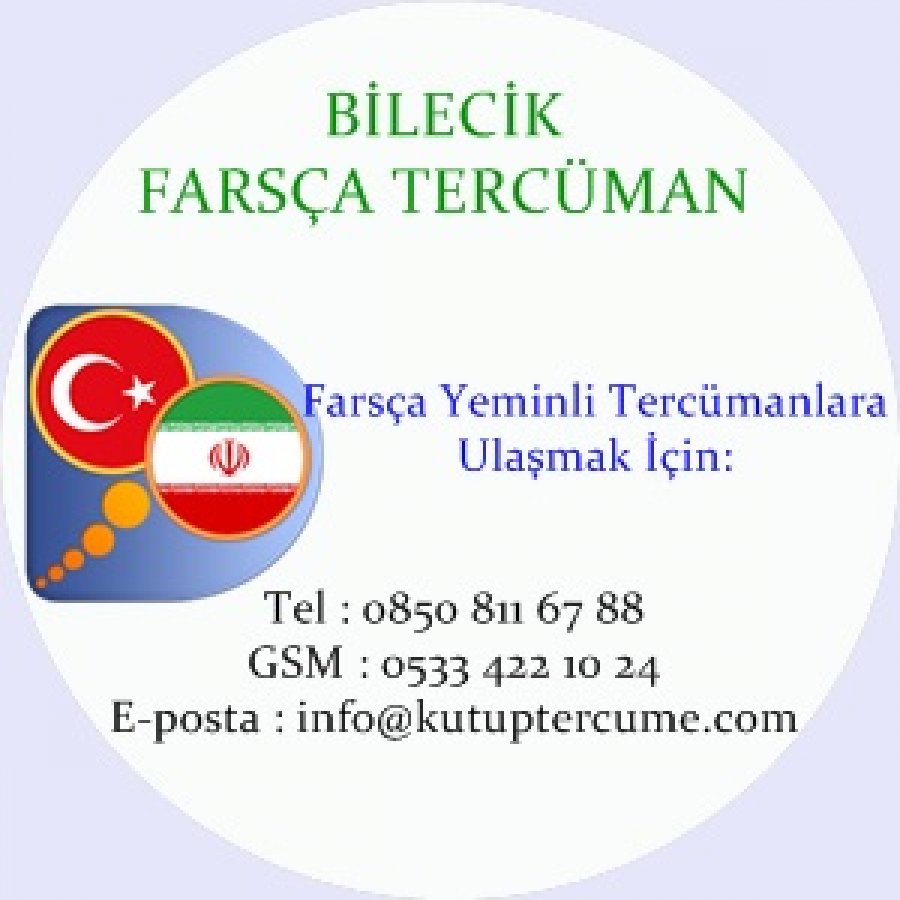 Farsça Çevirmenlik Bilecik