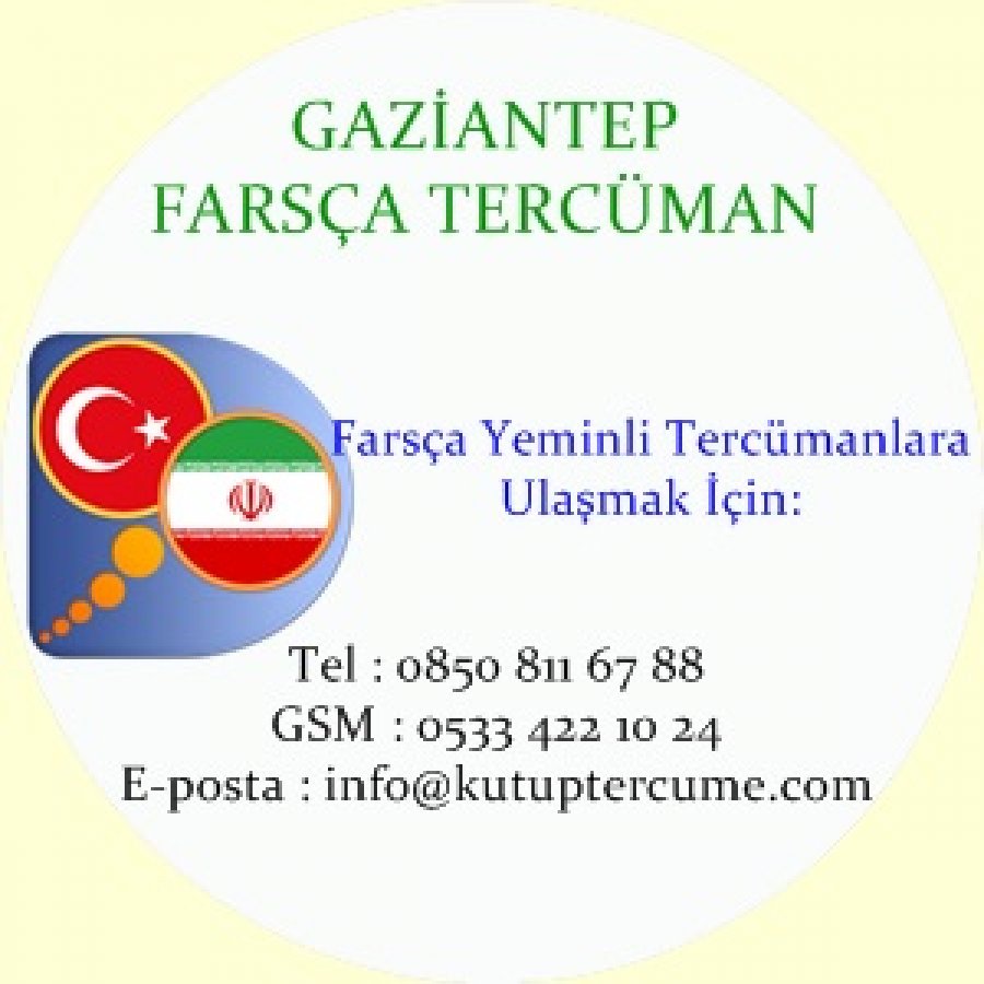Farsça Çevirmenlik Gaziantep