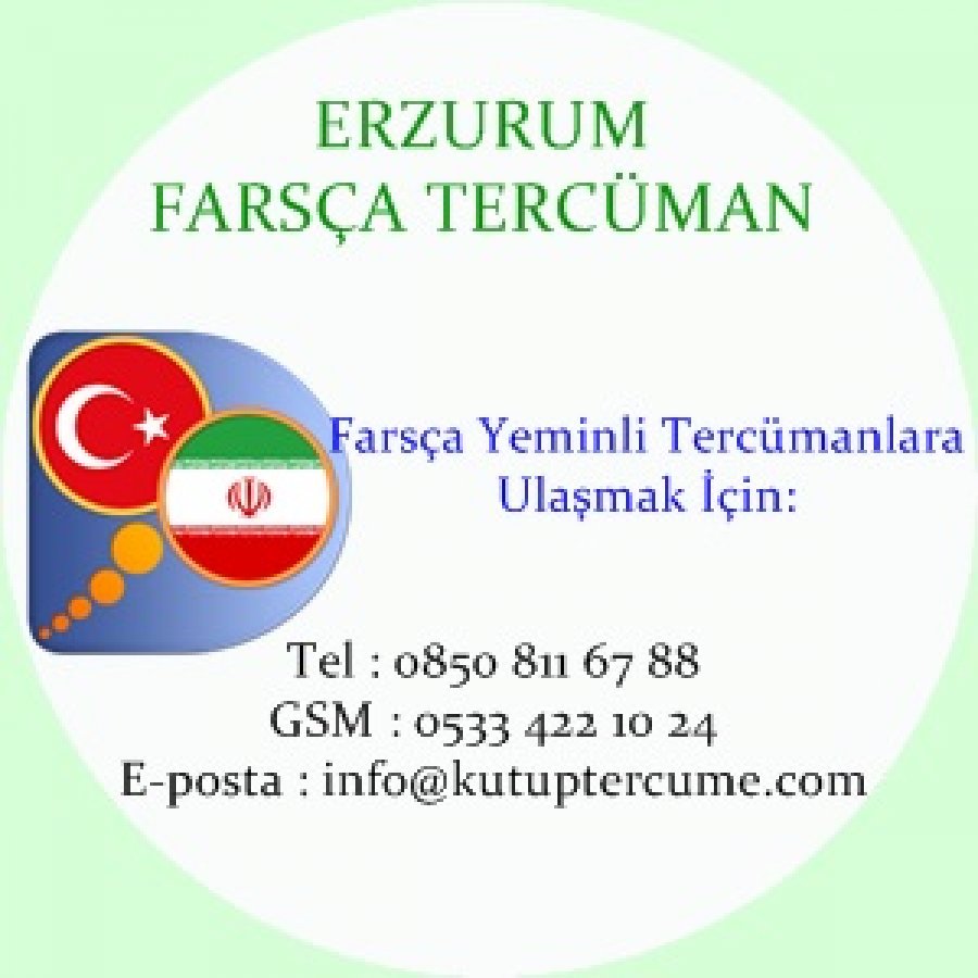 Farsça Çevirmenlik Erzurum