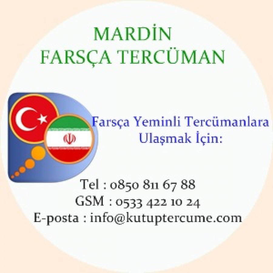 Farsça Çevirmenlik Mardin