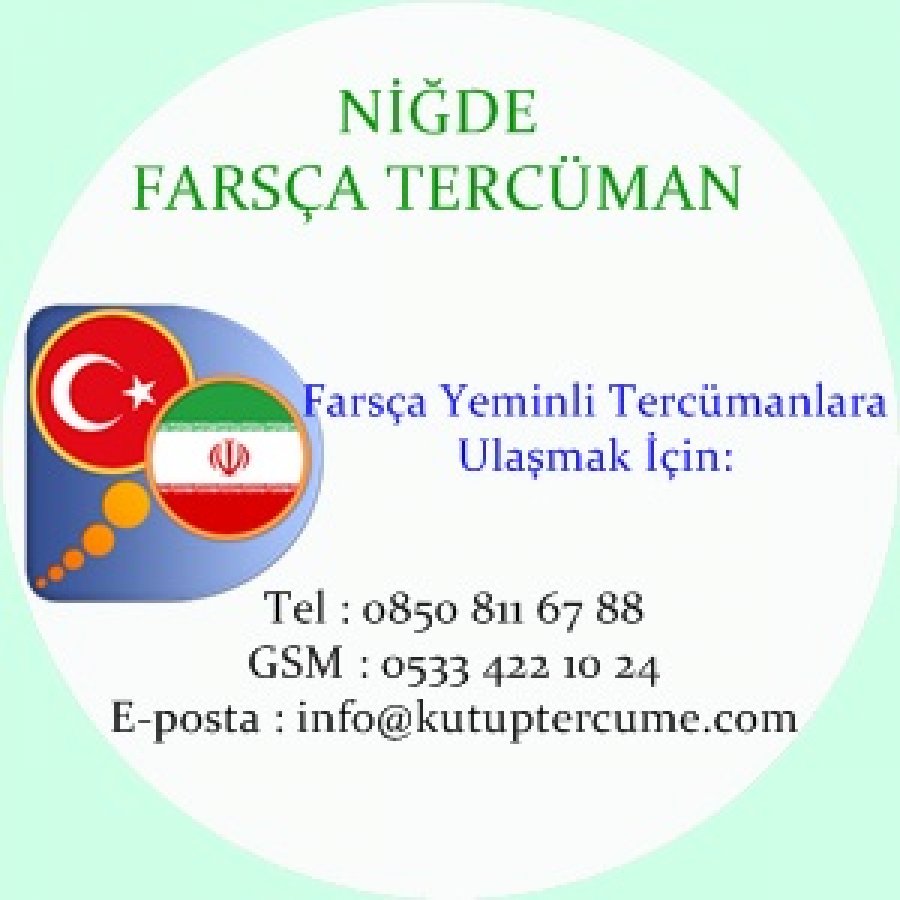 Farsça Çevirmenlik Niğde