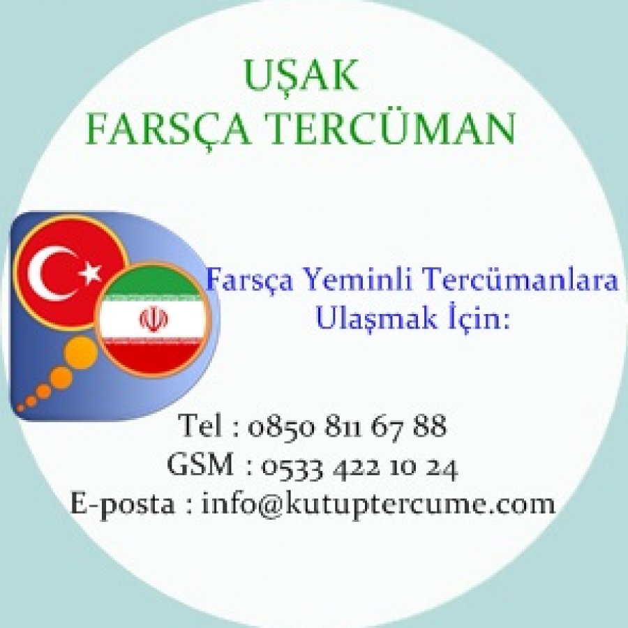 Farsça Çevirmenlik Uşak
