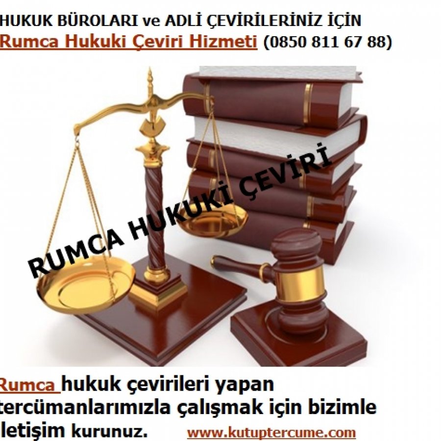 Rumca Hukuki Çeviri