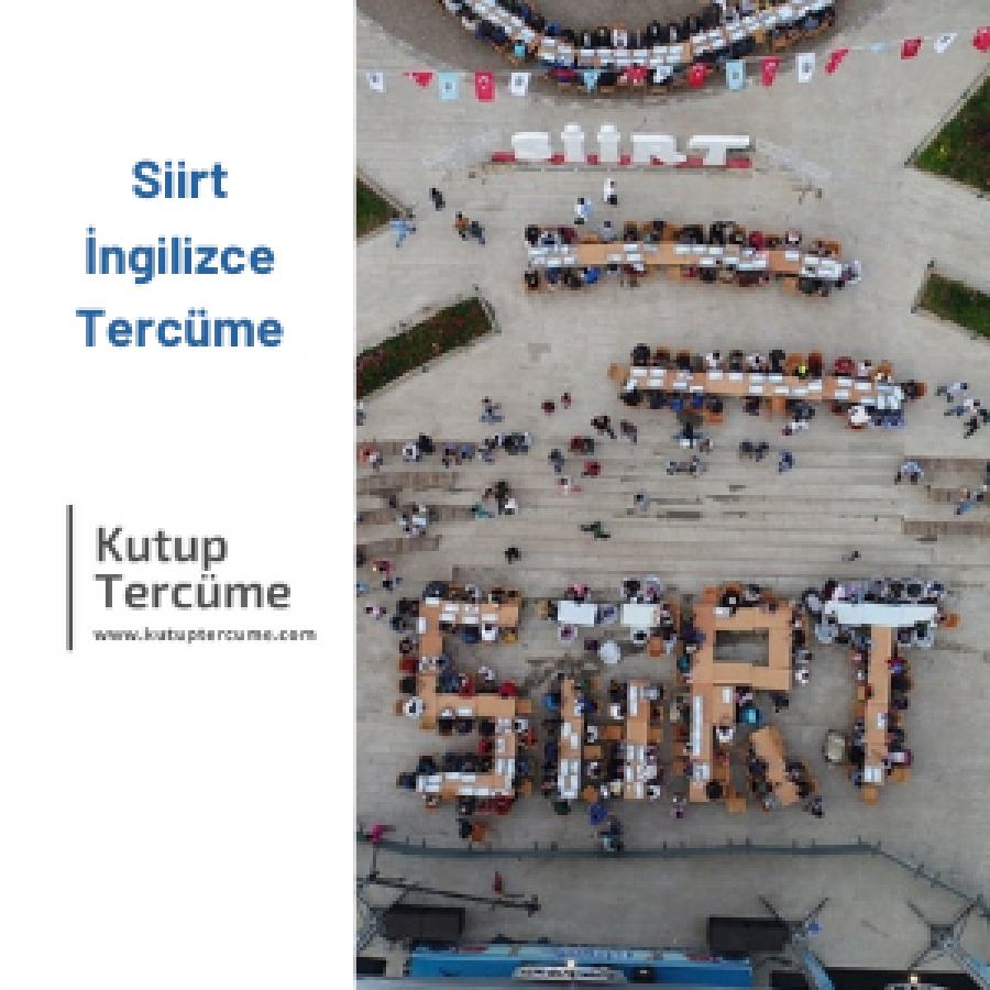 Siirt İngilizce Tercüman