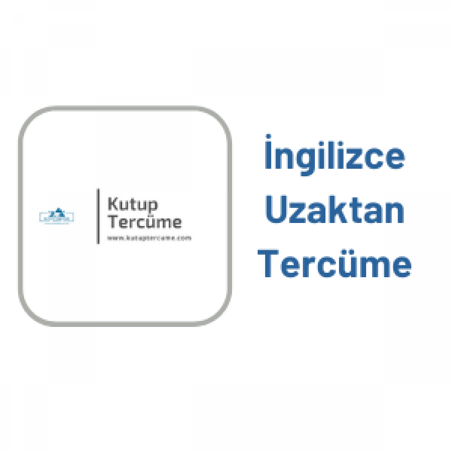 İngilizce Uzaktan Tercüme