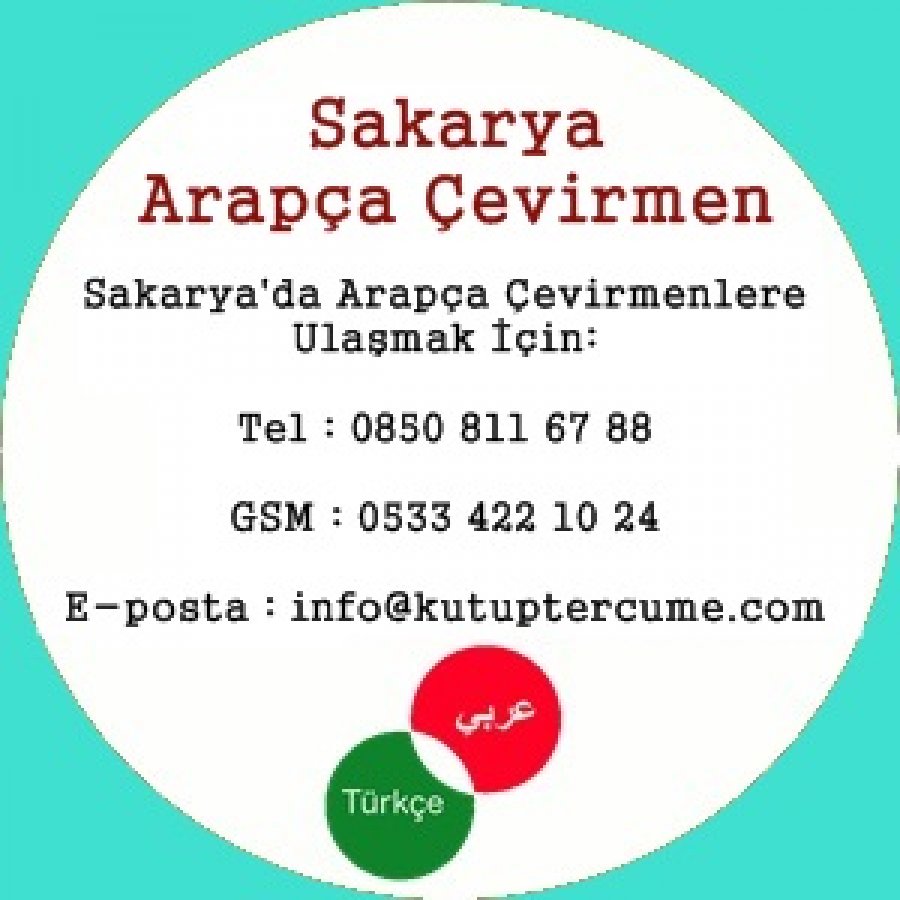 Sakarya Arapça Çeviri Dil Hizmei