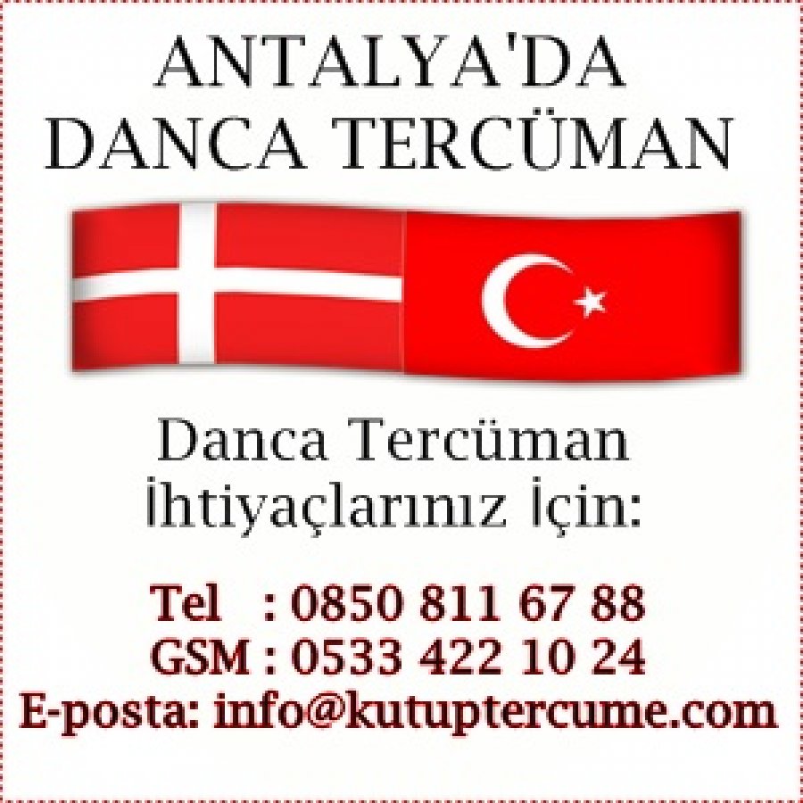Antalya Danca Yeminli Tercüman