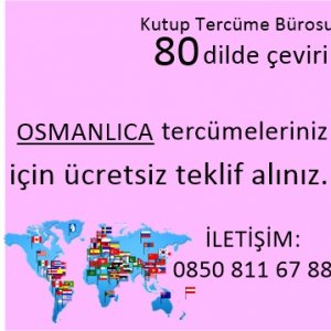 Osmanlıca Çeviri