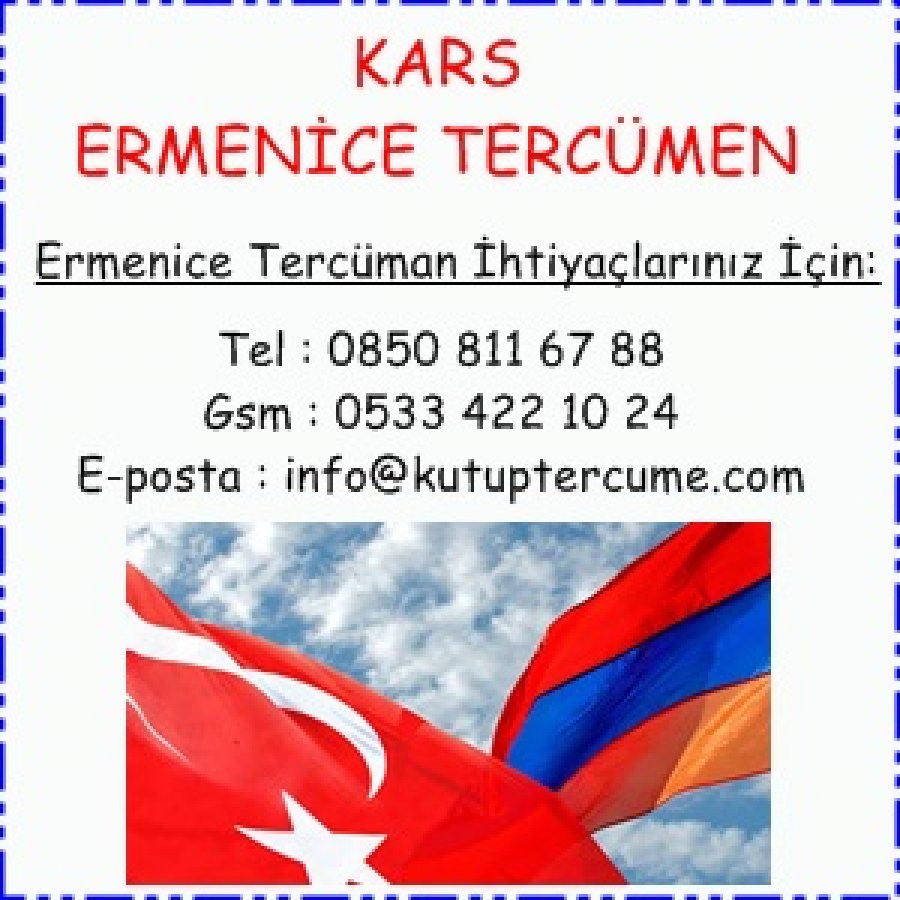Ermenice Çeviri Merkezi Kars