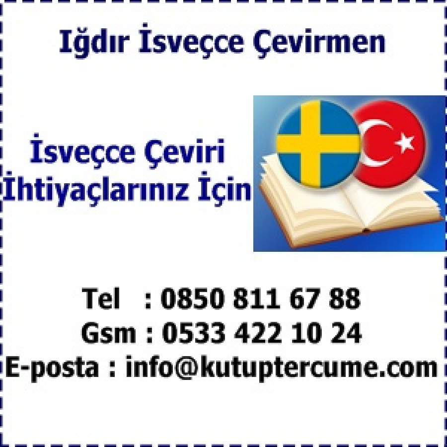 İsveçce Çevirmenlik Iğdır