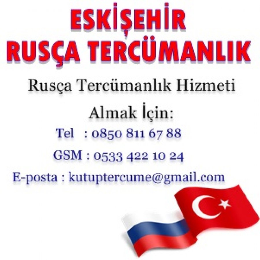 Eskişehir Rusça Tercümanlık