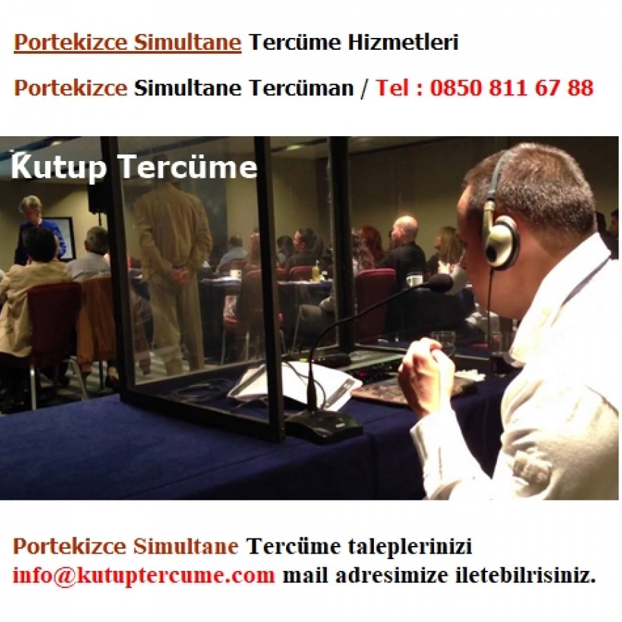Portekizce Simultane Tercüme