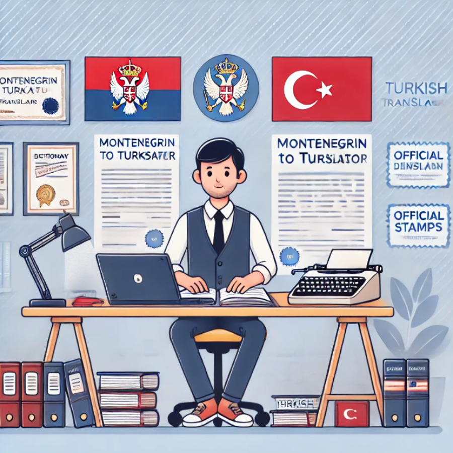 Karadağca Türkçe Çevirmen