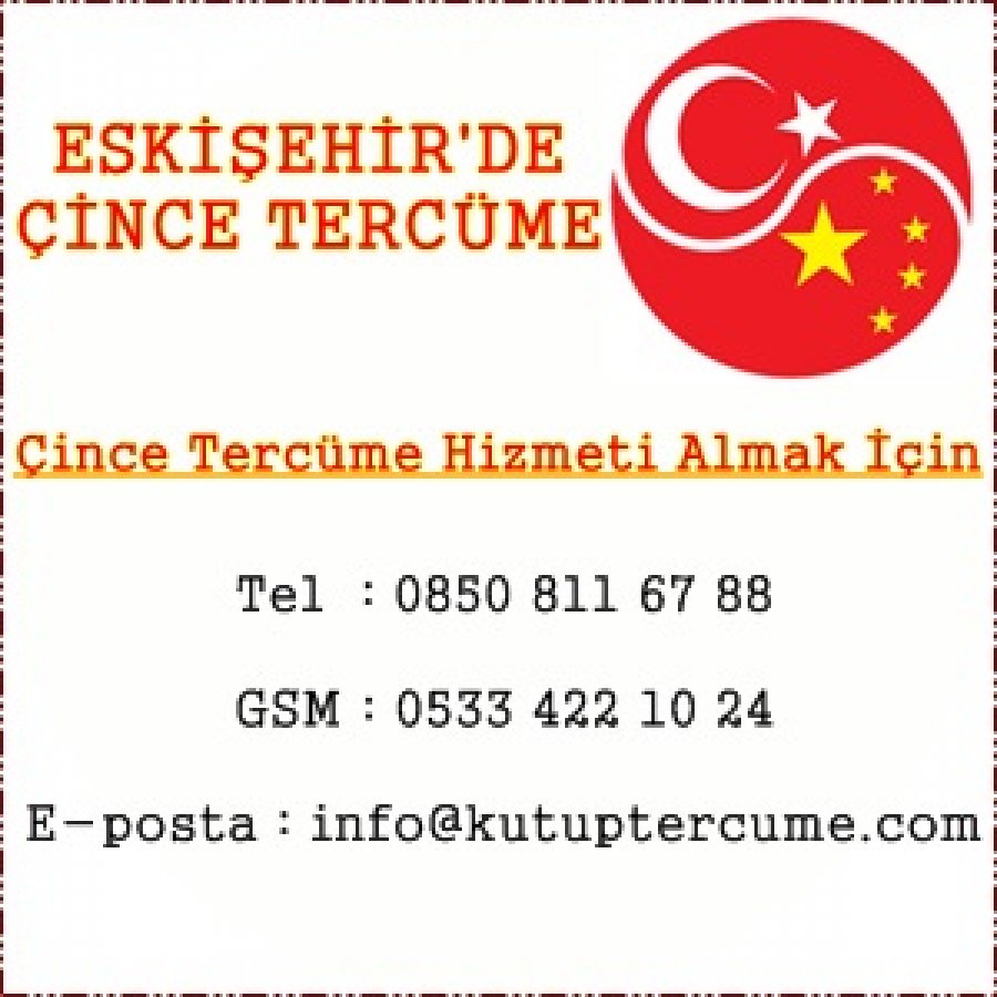 Eskişehir Çince Çevirmen
